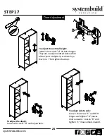 Предварительный просмотр 24 страницы System Build 8798015COM Assembly Instructions Manual