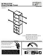 Предварительный просмотр 1 страницы System Build 9979015COM Instruction Booklet