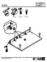 Предварительный просмотр 12 страницы System Build 9979015COM Instruction Booklet