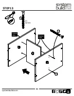 Предварительный просмотр 21 страницы System Build 9979015COM Instruction Booklet