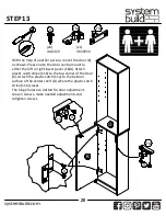 Preview for 20 page of System Build Linen Tower 8991015COM Manual