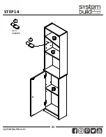 Preview for 21 page of System Build Linen Tower 8991015COM Manual