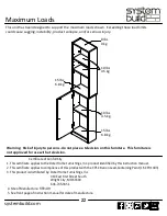 Preview for 22 page of System Build Linen Tower 8991015COM Manual