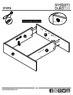 Предварительный просмотр 13 страницы System Build Space Saver 2936015COM Assembly Instructions Manual