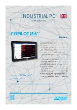 SYSTEM Electronics COPILOT Monitor 15.6" User Manual preview