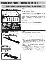 Предварительный просмотр 3 страницы System Equine TRC-6 Assembly Instructions Manual