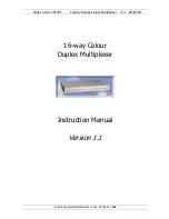 Предварительный просмотр 1 страницы System Q CCT287 Instruction Manual