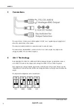 Предварительный просмотр 4 страницы System Q Zip SEE852 Instruction Manual