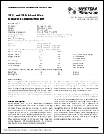 Предварительный просмотр 5 страницы System Sensor 1412 Installation And Maintenance Instructions Manual