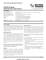 Предварительный просмотр 1 страницы System Sensor 2251TM Installation And Maintenance Instructions