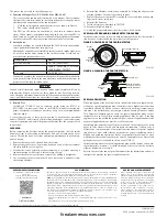 Preview for 2 page of System Sensor 2351BR-IV Installation And Maintenance Instructions