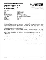 Preview for 1 page of System Sensor 4451HT Installation And Maintenance Instructions