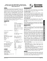 System Sensor 6500S Installation And Maintenance Instructions Manual preview