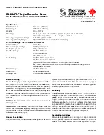 Предварительный просмотр 1 страницы System Sensor B110LPA Installation And Maintenance Instructions