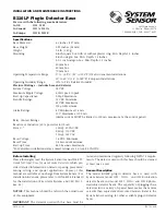 System Sensor B116LP Installation And Maintenance Instructions preview