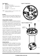 Предварительный просмотр 2 страницы System Sensor B401R Installation And Maintenance Instructions