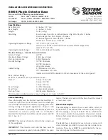 Preview for 1 page of System Sensor B406B Installation And Maintenance Instructions