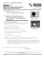 System Sensor DH100 Series Installation And Maintenance Instructions preview