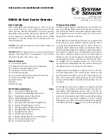 System Sensor DH400 Installation And Maintenance Instructions Manual preview