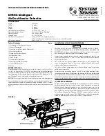System Sensor DNRHS Installation And Maintenance Instructions Manual preview