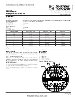 Предварительный просмотр 1 страницы System Sensor EBR Installation And Maintenance Instructions