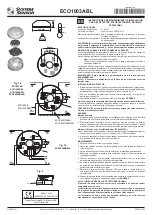 System Sensor ECO1003ABL Installation And Maintenance Instructions preview