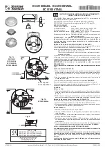 Preview for 1 page of System Sensor ECO1005ABL Installation And Maintenance Instructions