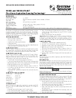 System Sensor FAAST 9400X Installation And Maintenance Instructions preview