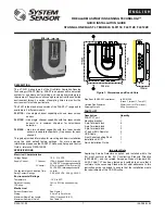 System Sensor FL0111E Quick Installation Manual предпросмотр