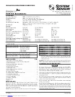 System Sensor InnovairFlex D4240 Installation And Maintenance Instructions Manual preview