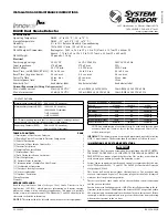 Preview for 1 page of System Sensor Inovair Flex D4240 Installation And Maintenance Instructions Manual