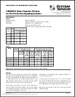 Предварительный просмотр 9 страницы System Sensor MASS12/24ADA Series Installation And Maintenance Instructions Manual