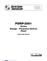 System Sensor PDRP-2001 Instruction Manual preview