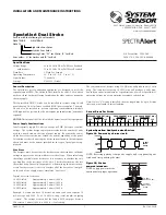 System Sensor SpectrAlert DS2475WAR Installation And Maintenance Instructions предпросмотр