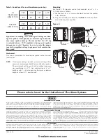 Предварительный просмотр 2 страницы System Sensor SpectrAlert SP200 Series Installation And Maintenance Instructions