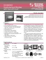 System Sensor SS24ADAS Series Quick Start Manual preview