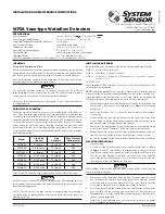 Предварительный просмотр 1 страницы System Sensor WFD20A Installation Instruction