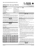 System Sensor WFDNA Series Installation And Maintenance  Instruction предпросмотр