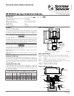 Предварительный просмотр 1 страницы System Sensor WFDTNRN Installation And Maintenance Instructions