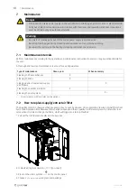 Предварительный просмотр 22 страницы SystemAir 247606 Operation And Maintenance Instructions