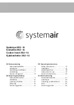 Предварительный просмотр 1 страницы SystemAir 382-16 Operating Instructions Manual