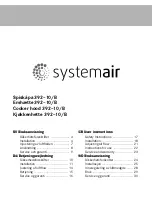 SystemAir 392-10/B User Instructions предпросмотр