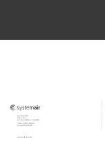 Preview for 22 page of SystemAir 488831 User Manual