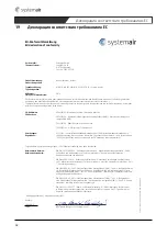 Предварительный просмотр 58 страницы SystemAir AJ8 Series Installation And Operating Instructions Manual