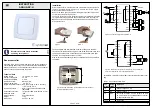 Предварительный просмотр 1 страницы SystemAir ARGUS-RC-H Instruction