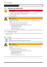 Preview for 64 page of SystemAir AW 355 D4-2-EX Installation And Operating Instructions Manual