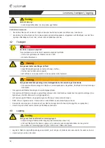 Preview for 78 page of SystemAir AW 355 D4-2-EX Installation And Operating Instructions Manual