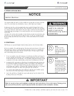 Предварительный просмотр 22 страницы SystemAir changeair Freshman CA H 1000A NA VP DD Owner'S Manual