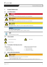 Предварительный просмотр 5 страницы SystemAir Combi Unit Genius Installation, Operation And Maintenance Instructions