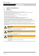 Предварительный просмотр 7 страницы SystemAir Combi Unit Genius Installation, Operation And Maintenance Instructions